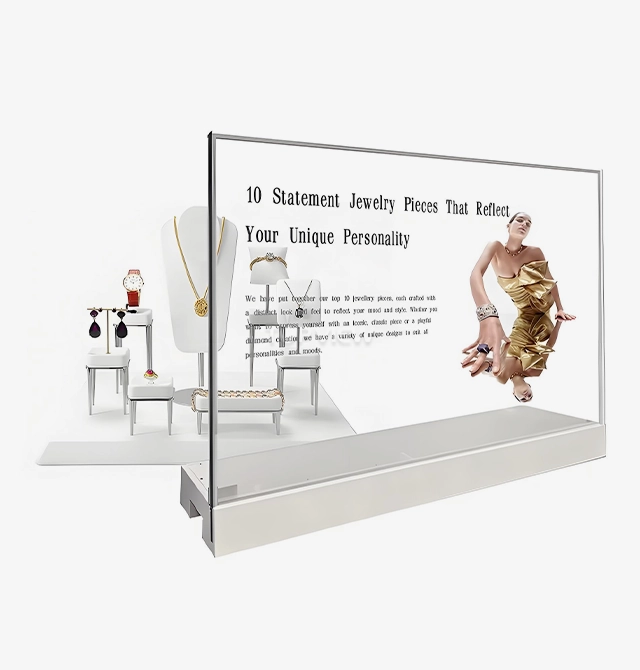 Transparent OLED Touch Screen